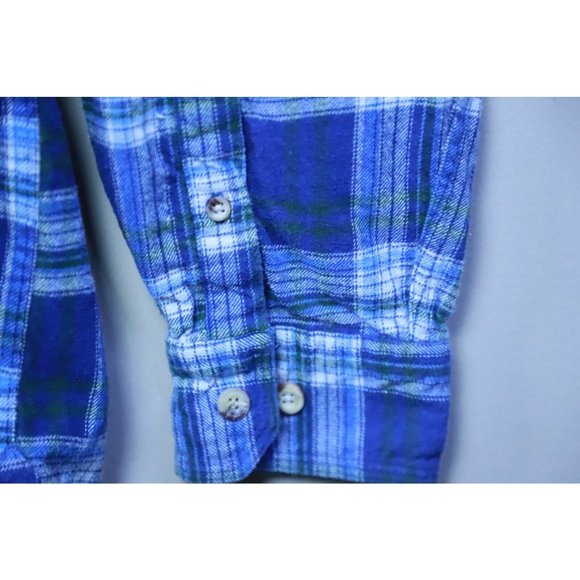 Buck & Buck Shirt Men's Size Large Multi Color Backpacker Button Up Long Sleeve - Picture 4 of 8